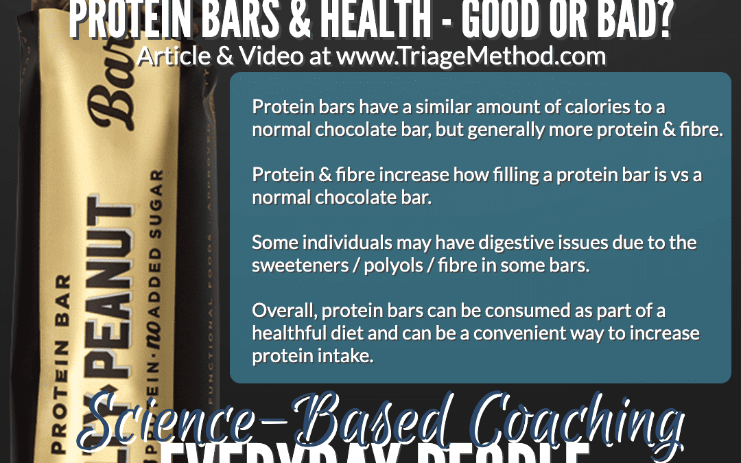 Are protein bars bad for you?