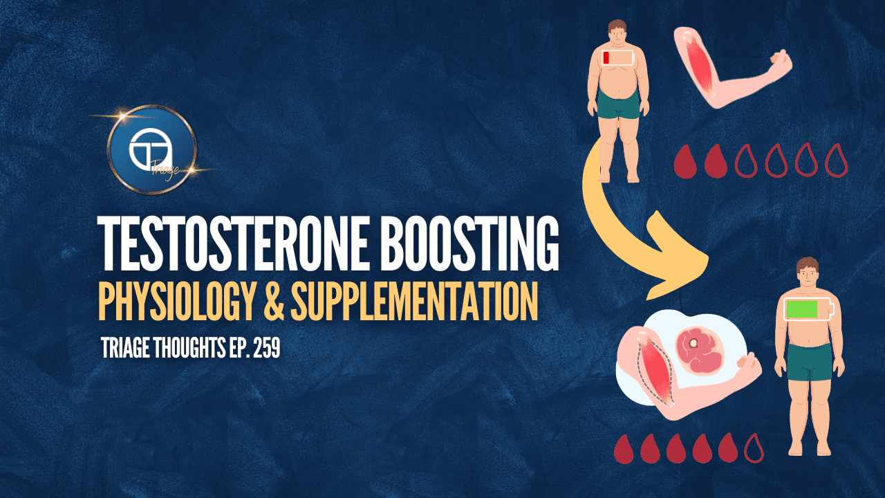 Testosterone-Boosting: Physiology & Supplementation | Triage Thoughts ...
