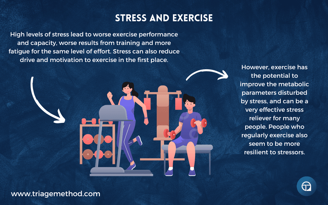 how exercise and stress interact
