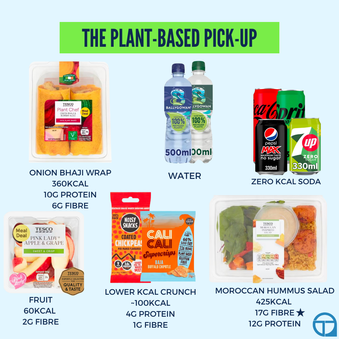 plant based eating on the go tesco meal deal